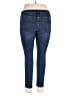 STUDIO BLUE Solid Blue Jeans Size 33 waist - photo 2