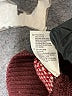 Moth Print Burgundy Pullover Sweater Size XS - photo 8