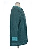 Peck & Peck 100% Polyester Polka Dots Teal Long Sleeve Blouse Size XL - photo 4