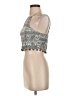 Millau 100% Rayon Gray Sleeveless Top Size XS - photo 5