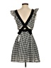 BCBGeneration Houndstooth Black Casual Dress Size 2 - photo 2