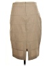 Thalian Solid Tan Formal Skirt Size 6 - photo 2