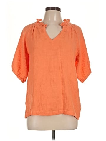 First Love Short Sleeve Blouse (view 1)