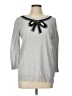 Elle Silver Pullover Sweater Size L - photo 1