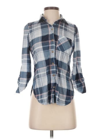 Polly & Esther 3/4 Sleeve Blouse (view 1)
