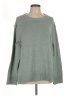 Ella Moss Solid Green Pullover Sweater Size L (estimated) - photo 1