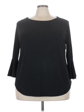 Carmen Carmen Marc Valvo 3/4 Sleeve Top (view 1)
