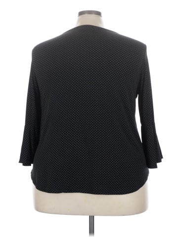 Carmen Carmen Marc Valvo 3/4 Sleeve Top (view 2)