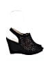 Sacha London Black Wedges Size 6 1/2 - photo 1