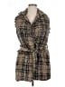 Shein 100% Polyester Tweed Brown Coat Size XL - photo 1