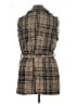 Shein 100% Polyester Tweed Brown Coat Size XL - photo 2
