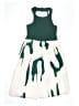 Shein Graphic Green Dress Size 11 - photo 1