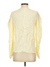 Tibi Yellow Long Sleeve Blouse Size S - photo 2