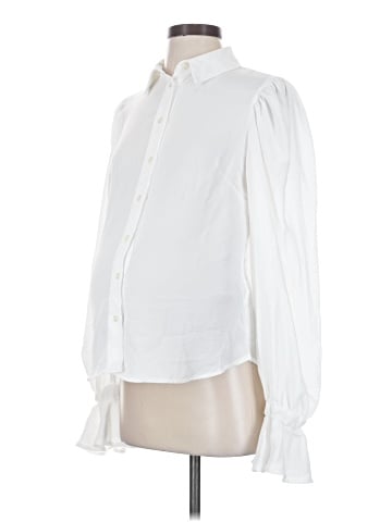 ASOS Design Long Sleeve Button-Down Shirt (view 1)