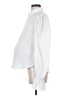 ASOS Design 100% Polyester White Long Sleeve Button-Down Shirt Size 2 Maternity - photo 5