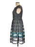 Max Studio Print Gray Casual Dress Size L - photo 5