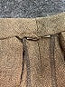 Unbranded Chevron-herringbone Brown Dress Pants Size 34 waist (estimated) - photo 7