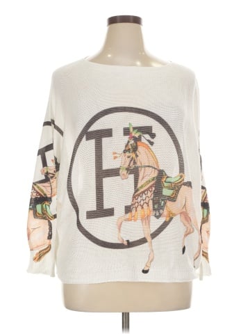 Three Dots Pullover Sweater (view 1)