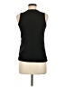Max Studio 100% Pima Cotton Black Sleeveless T-Shirt Size M - photo 2