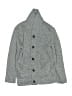 Old Navy 100% Polyester Solid Gray Coat Size 8 - photo 1
