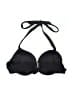 H&M Chevron-herringbone Black Swimsuit Top Size Sm (34B) - photo 2