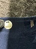 Margaret O'Leary Blue Cardigan Size Med (1) - photo 7