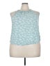 Gap 100% Rayon Teal Tank Top Size XXL - photo 1