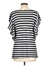 Laila Jayde Silver Short Sleeve Top Size L - photo 2