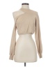 Michael Costello X Revolve Tan Long Sleeve Turtleneck Size S - photo 1