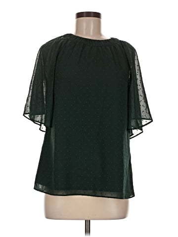 Universal Standard Short Sleeve Blouse (view 1)