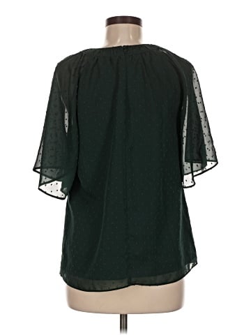 Universal Standard Short Sleeve Blouse (view 2)
