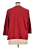 MULTIPLES 100% Cotton Red 3/4 Sleeve Top Size 1X - photo 2