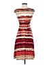 En Focus Studio Print Red Casual Dress Size 4 - photo 2