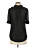Odille 100% Rayon Black 3/4 Sleeve Blouse Size 6 - photo 2