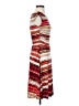 En Focus Studio Print Red Casual Dress Size 4 - photo 4