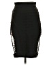 Wow Couture Solid Black Formal Skirt Size S - photo 1