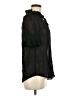 Odille 100% Rayon Black 3/4 Sleeve Blouse Size 6 - photo 4