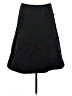 PREMISE 100% Polyester Solid Black Casual Skirt Size 8 - photo 1
