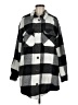 Love Tree 100% Polyester Checkered-gingham Gray Coat Size M - photo 1