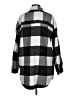 Love Tree 100% Polyester Checkered-gingham Gray Coat Size M - photo 2