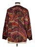 Democracy Burgundy Long Sleeve Blouse Size 1X - photo 2