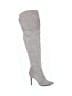 Just Fab Gray Boots Size 10 - photo 1