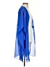 Catherine Malandrino 100% Polyester Blue Kimono Size S - photo 4