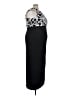 Connected Apparel 100% Polyester Black Cocktail Dress Size 20 - photo 4