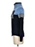 Krimson Klover Color Block Blue Turtleneck Sweater Size XS - photo 5