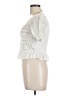 Sim & Sam 100% Rayon White Short Sleeve Top Size L - photo 5