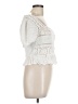 Sim & Sam 100% Rayon White Short Sleeve Top Size L - photo 4