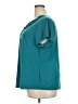 Cato Teal Short Sleeve Blouse Size 22 - photo 5