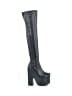 YRU Shoes Black Boots Size 5 - photo 1