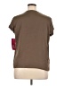 Sunny Leigh 100% Polyester Brown Short Sleeve Blouse Size XL - photo 2